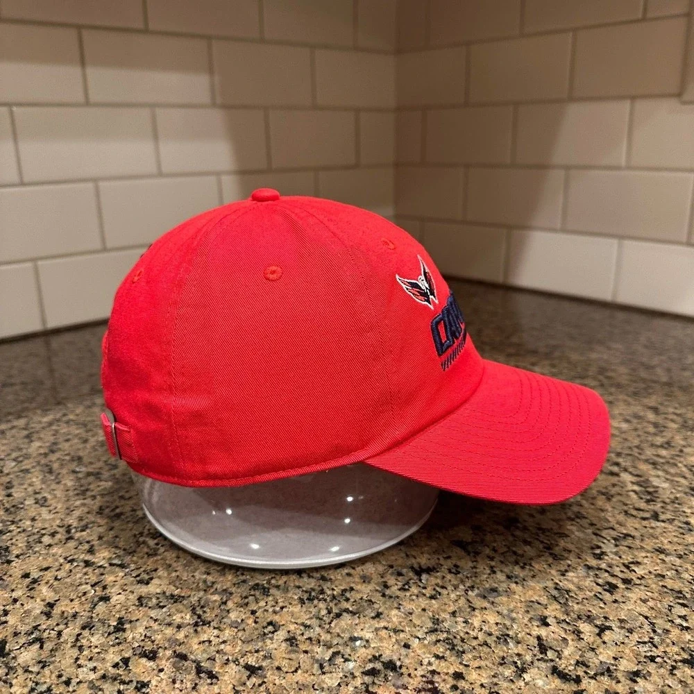Washington Capitals Fanatics Hat Cap Strap Back Adjustable Red NHL Cotton‎ New